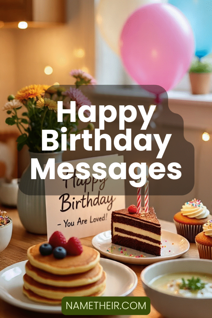 Happy Birthday Messages