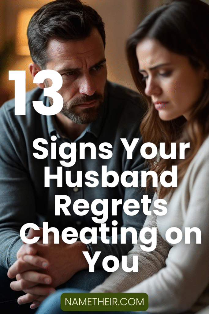 Signs Your Husband Regrets Cheating on You