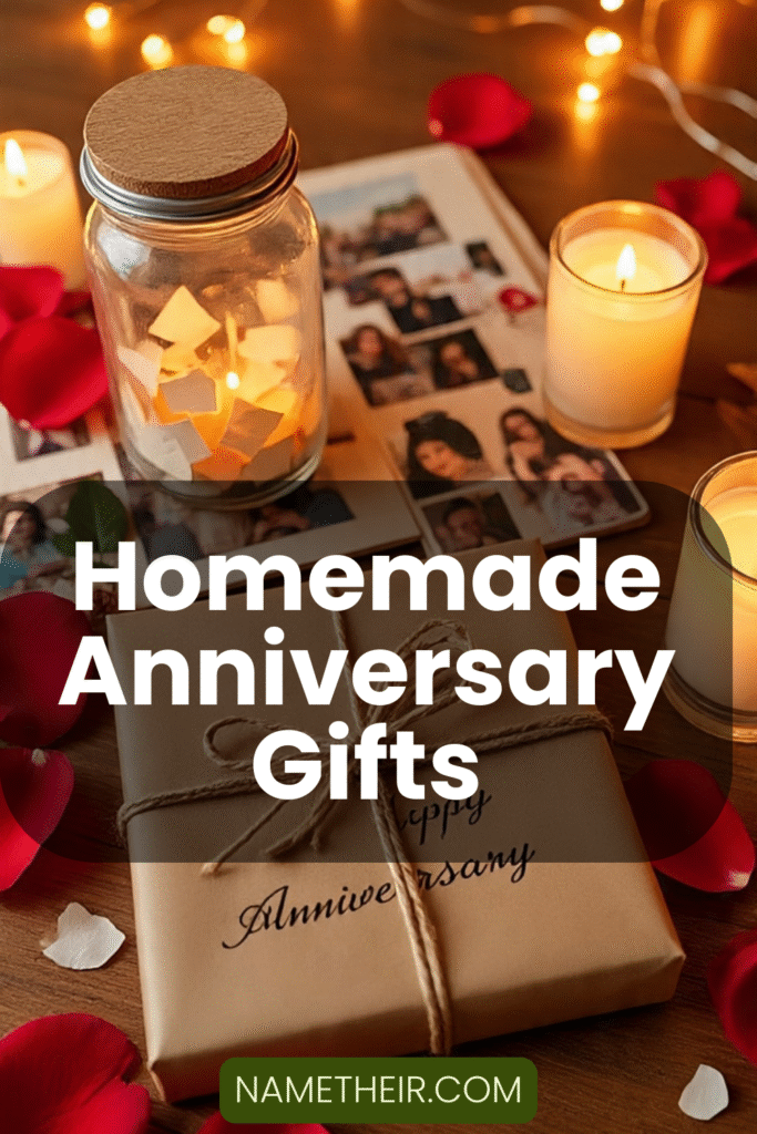 Homemade Anniversary Gifts