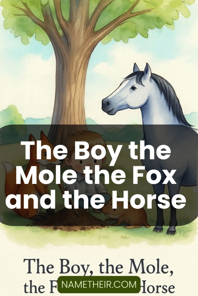 The Boy the Mole the Fox and the Horse