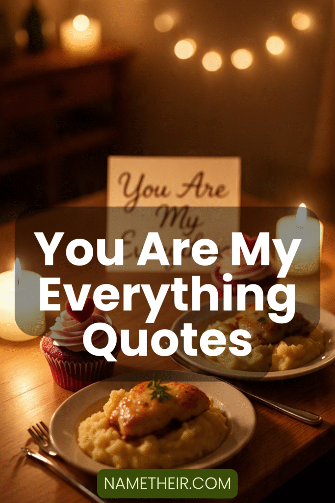 You Are My Everything Quotes