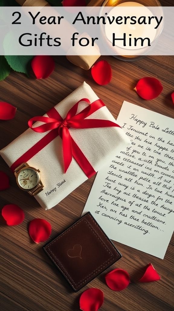 2 Year Anniversary Gifts for Him