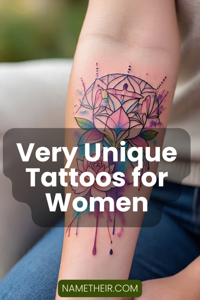 Very Unique Tattoos for Women