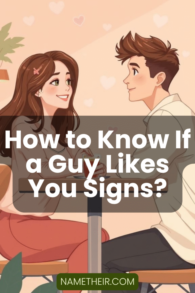 How to Know If a Guy Likes You Signs