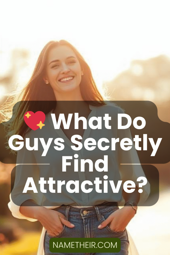 What Do Guys Secretly Find Attractive
