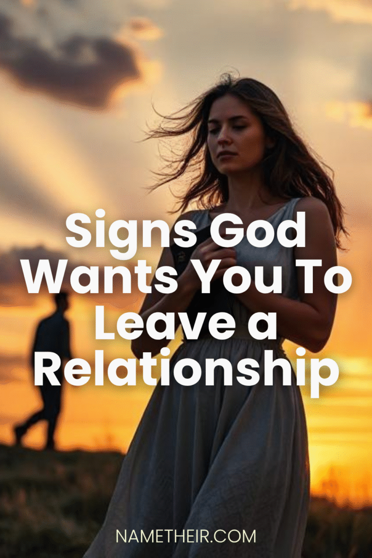 Signs God Wants You To Leave a Relationship