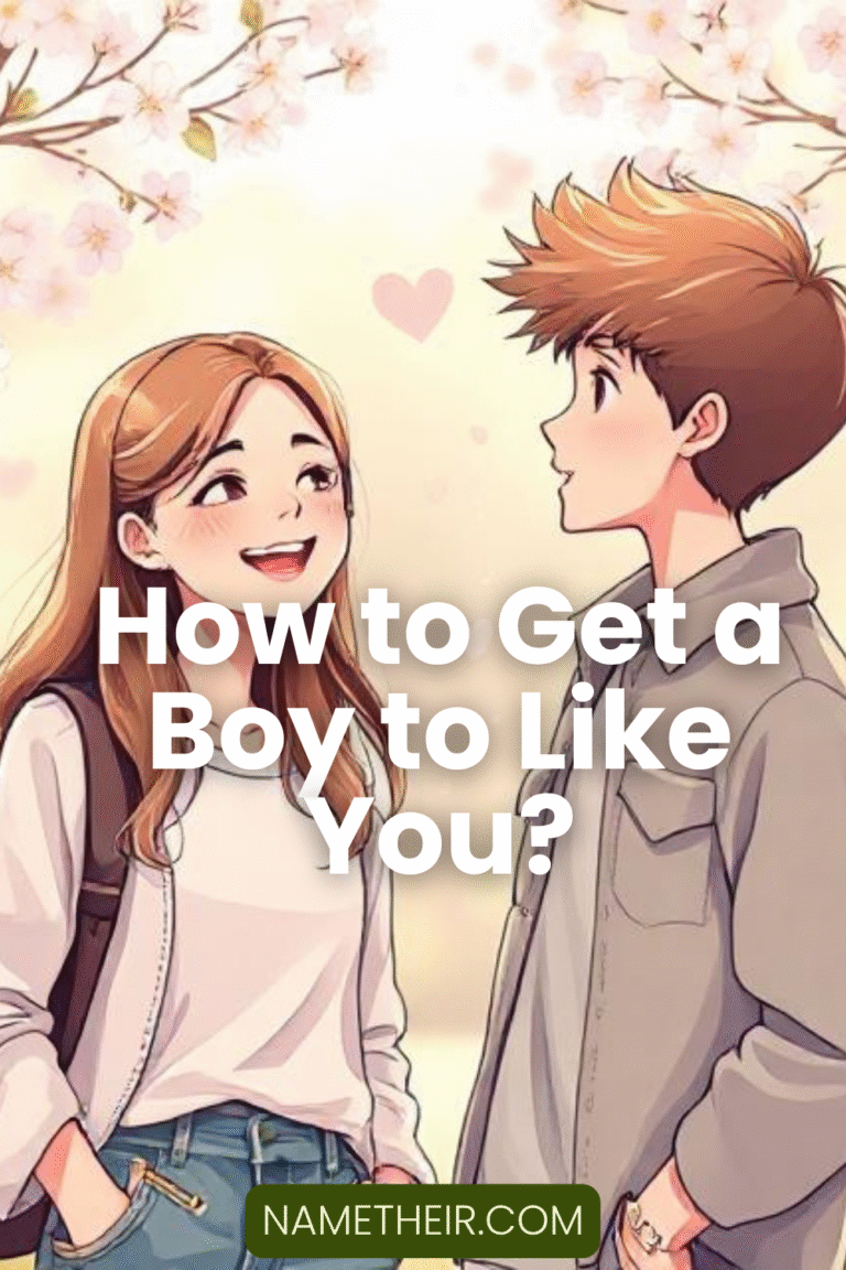 How to Get a Boy to Like You