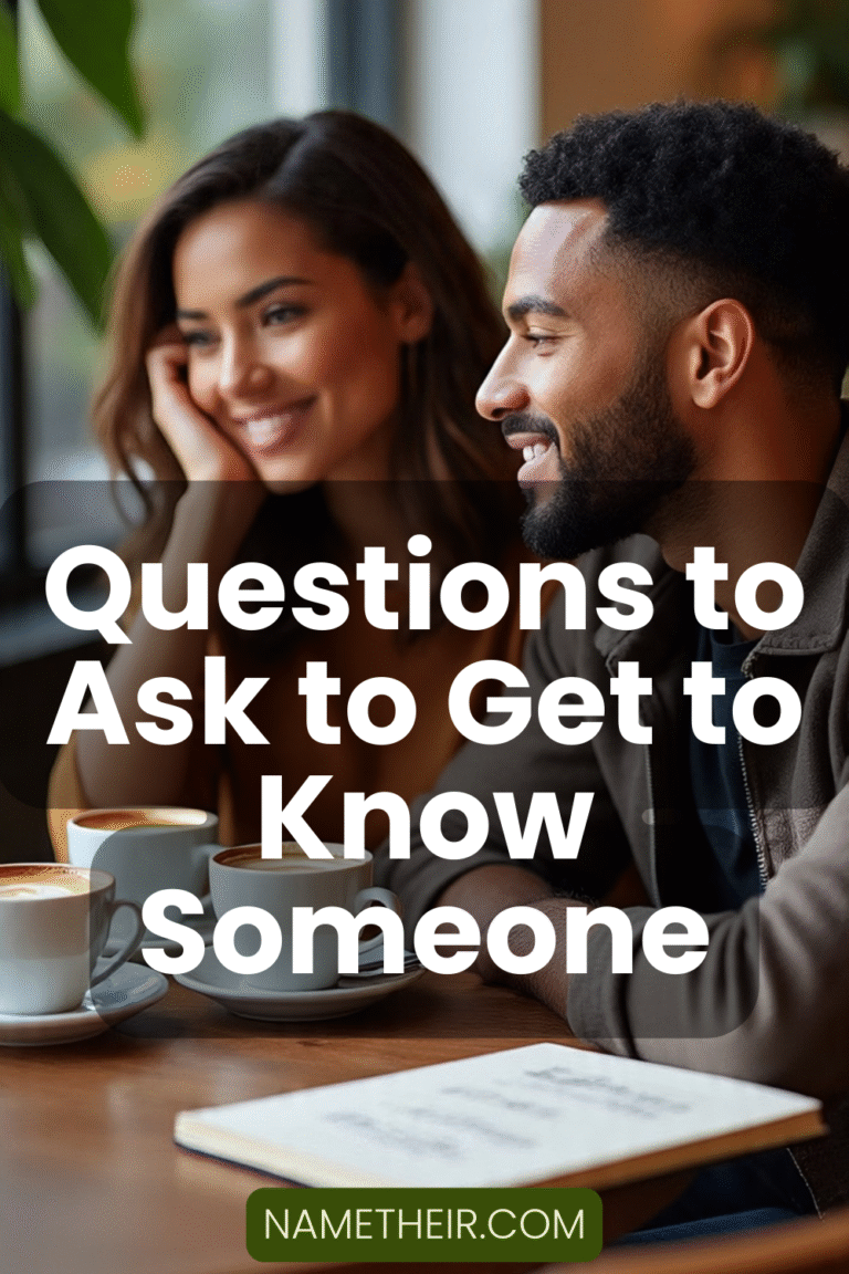 Questions to Ask to Get to Know Someone