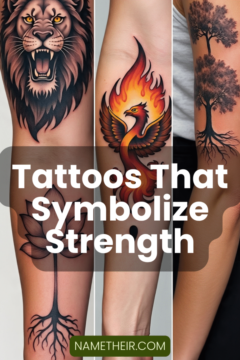 Tattoos That Symbolize Strength
