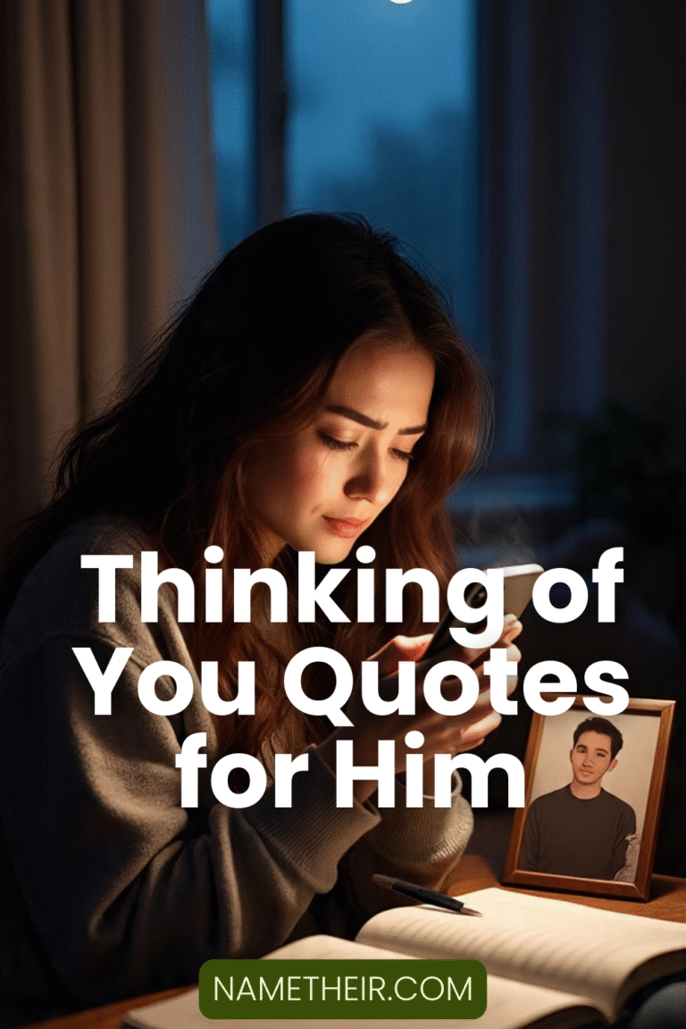 Thinking of You Quotes for Him