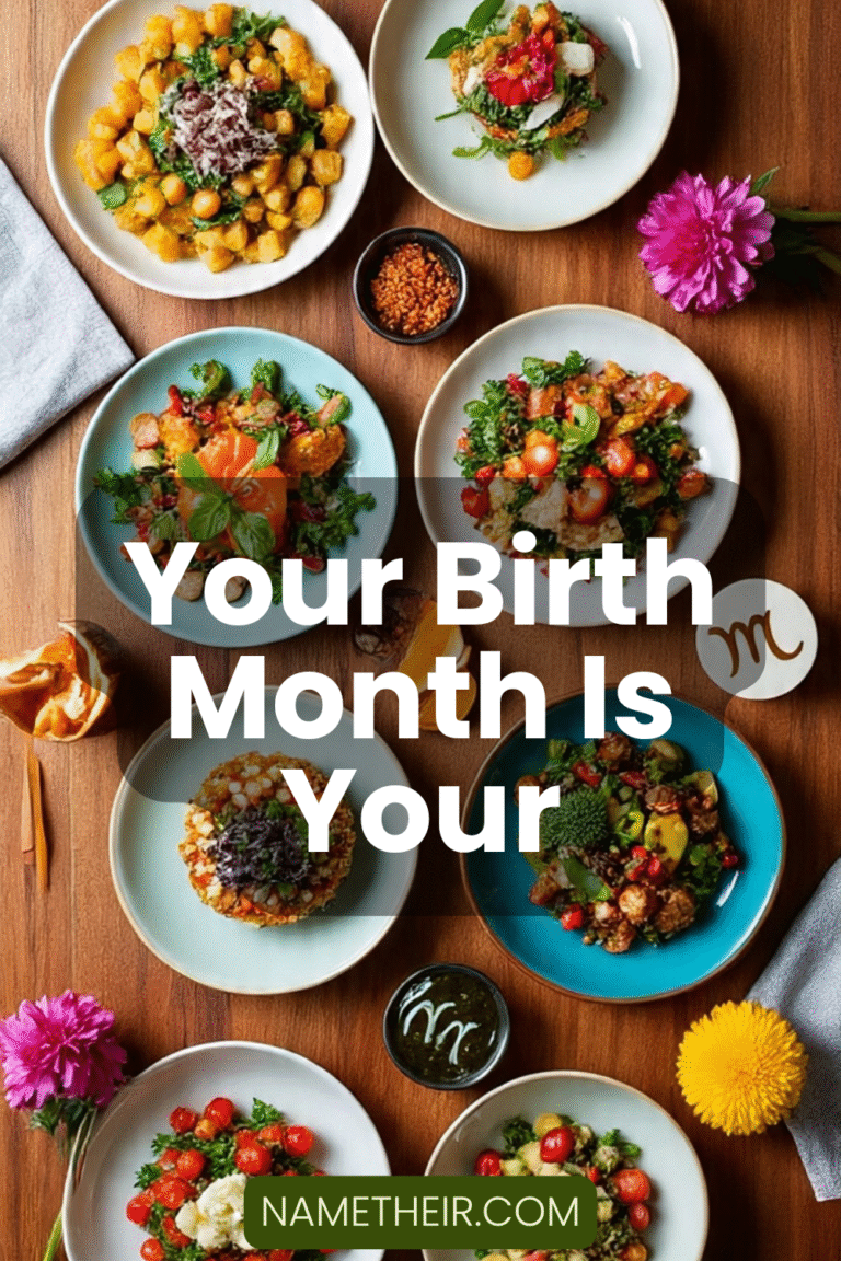 Your Birth Month Is Your