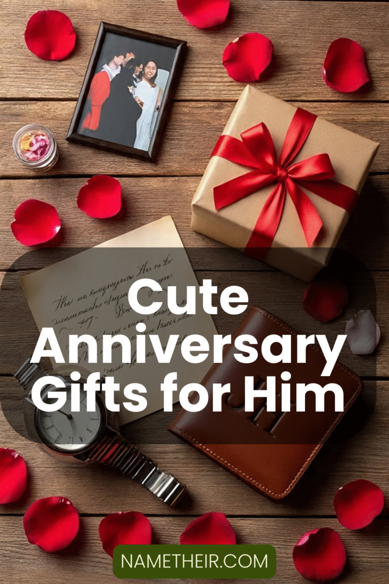 Cute Anniversary Gifts for Him