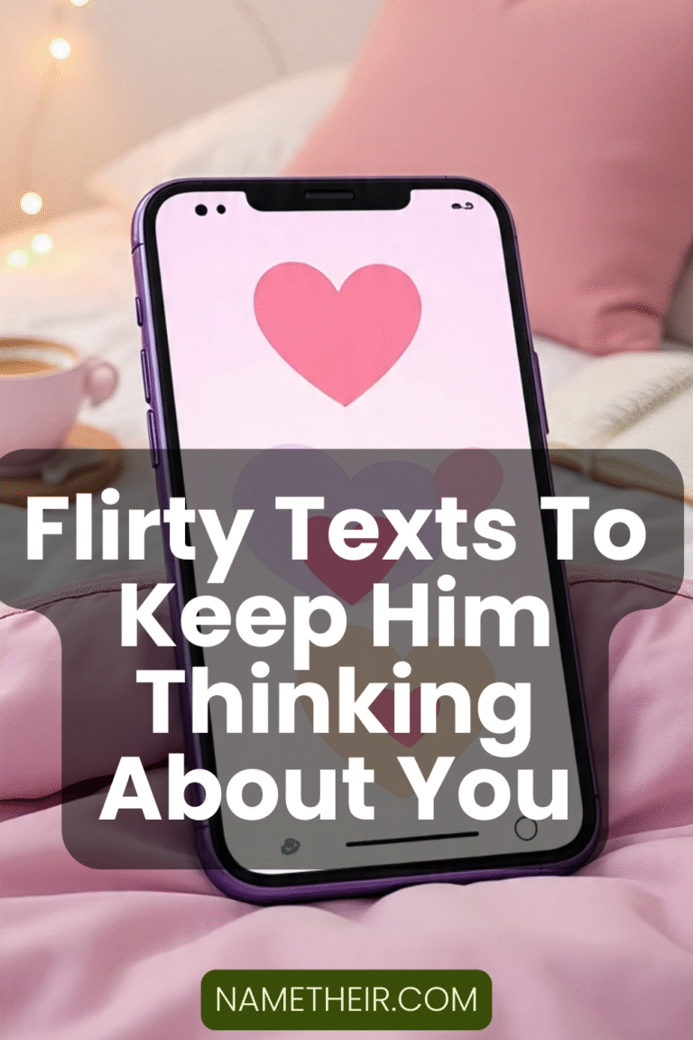 Flirty Texts To Keep Him Thinking About You