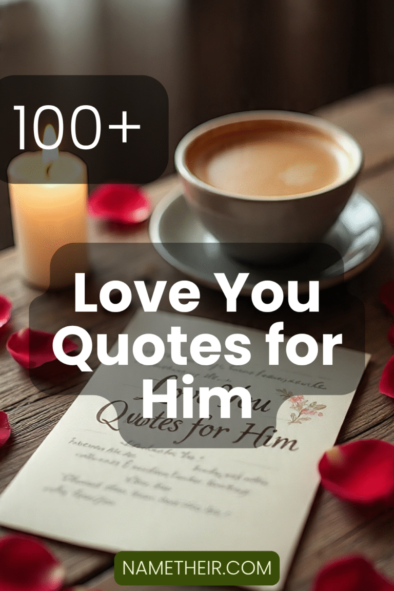 Love You Quotes for Him