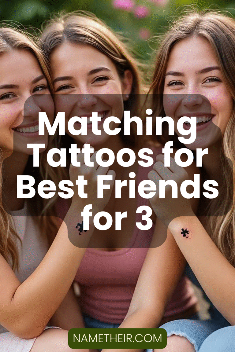 Matching Tattoos for Best Friends for 3: Symbolize Your Unbreakable Bond with Ink