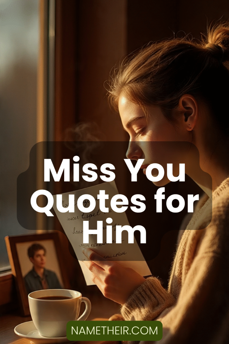 Miss You Quotes for Him