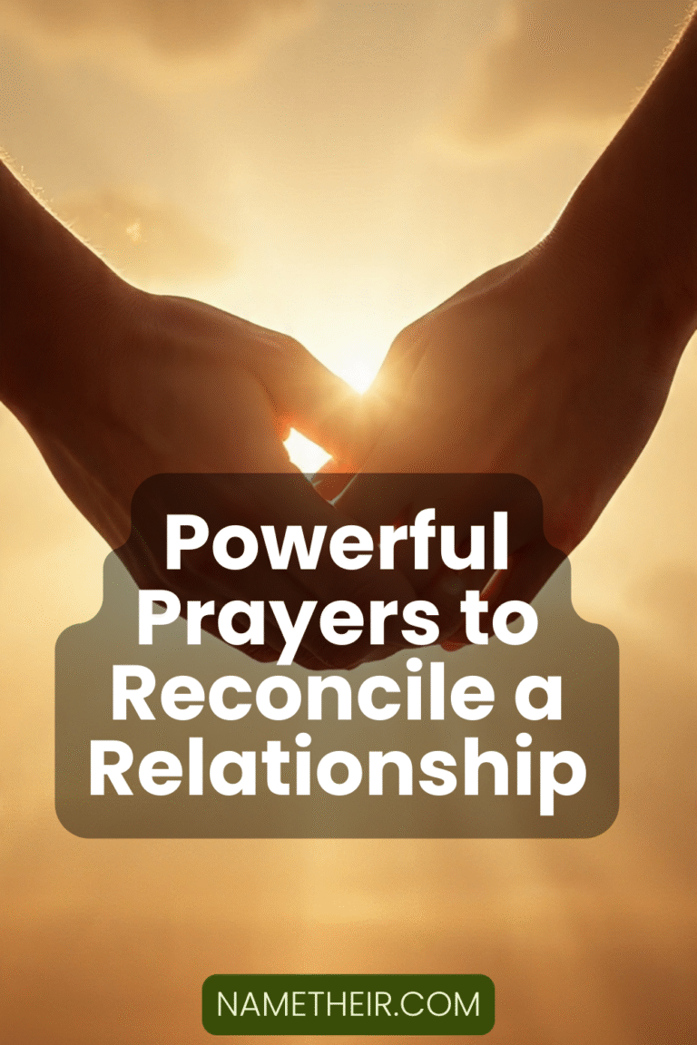 Powerful Prayers to Reconcile a Relationship