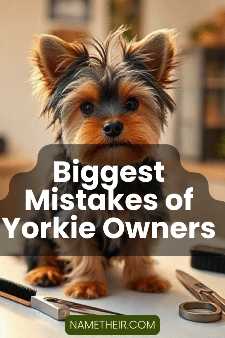 Biggest Mistakes of Yorkie Owners