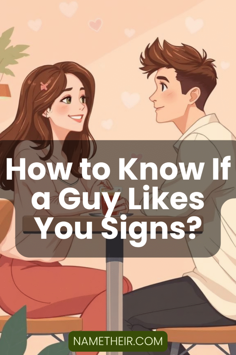 How to Know If a Guy Likes You Signs