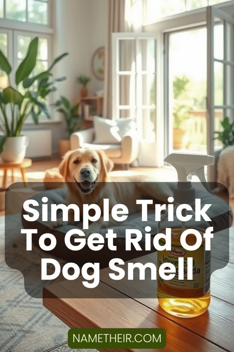 Simple Trick To Get Rid Of Dog Smell